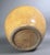Mustard Late 20th Century Chinese Mustard Glazed Incised Petal Slip Decoration Ceramic Pot For Sale - Image 8 of 8