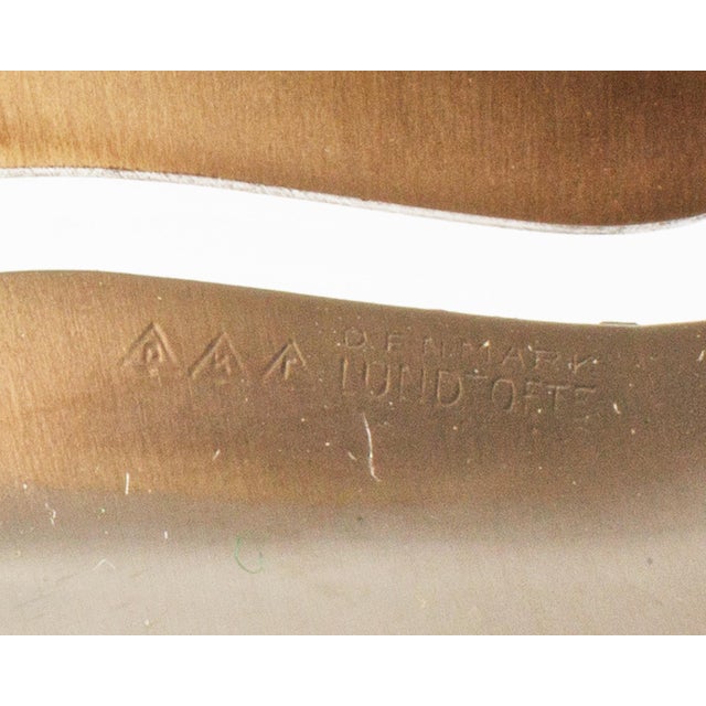 Wood 1960s “Opus” Lundtofte Rosewood Handle Serving Pieces Designed by Tias Eckhoff For Sale - Image 7 of 9