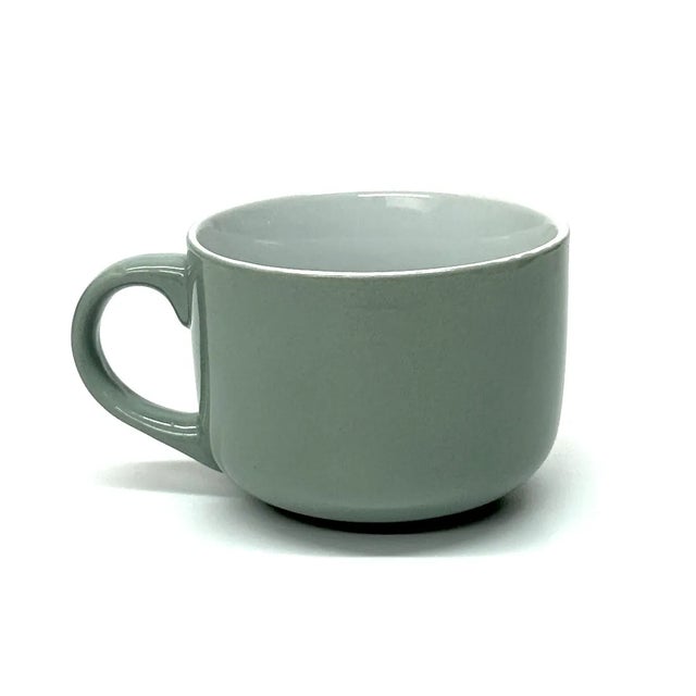 Vintage Assorted Multi-Colored Medium Ceramic Soup Mugs, Group of 8 For Sale - Image 4 of 11