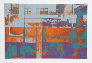 1980 Max Epstein "Whitney" Print