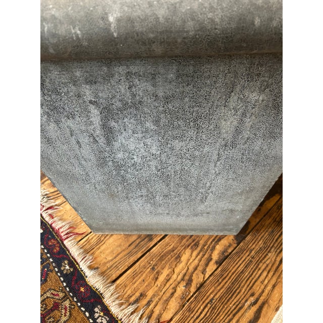 Vintage Zinc Planters -a Pair For Sale In Philadelphia - Image 6 of 10