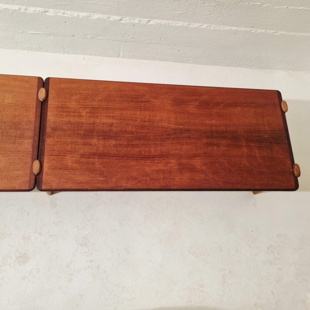 Vintage Bench by William Watting for Scanflex, 1950s For Sale - Image 13 of 17