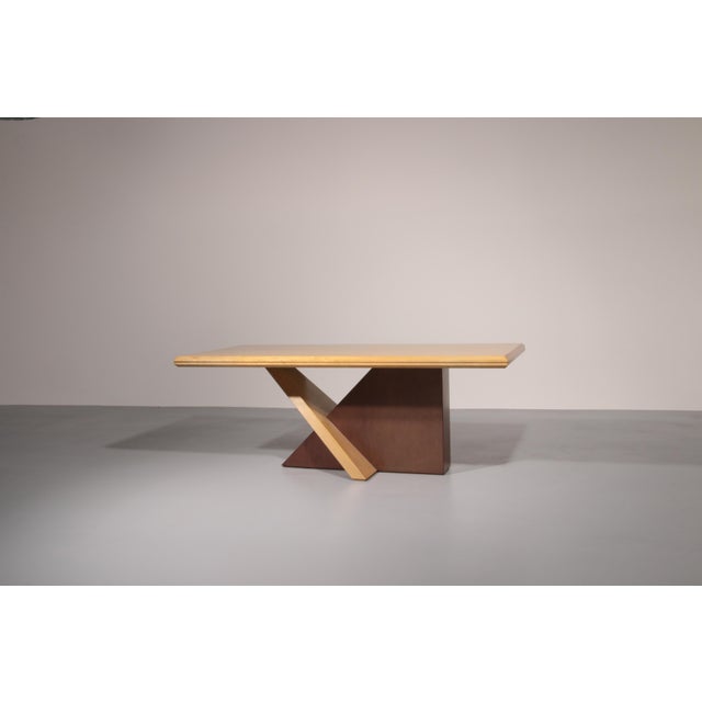 Italian Wooden Dining Table from Saporiti Italia, 1960s For Sale - Image 12 of 12