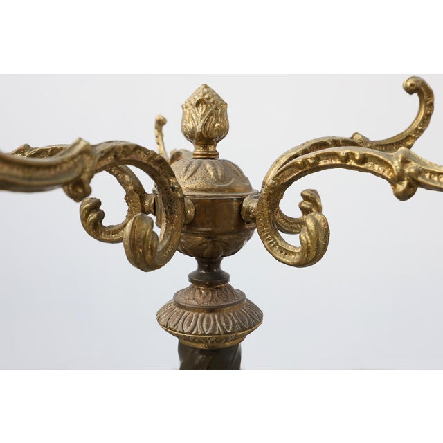 20th Century Napoleon III Copper and Onyx Marble Coat Stand, France, 1890s For Sale - Image 4 of 11