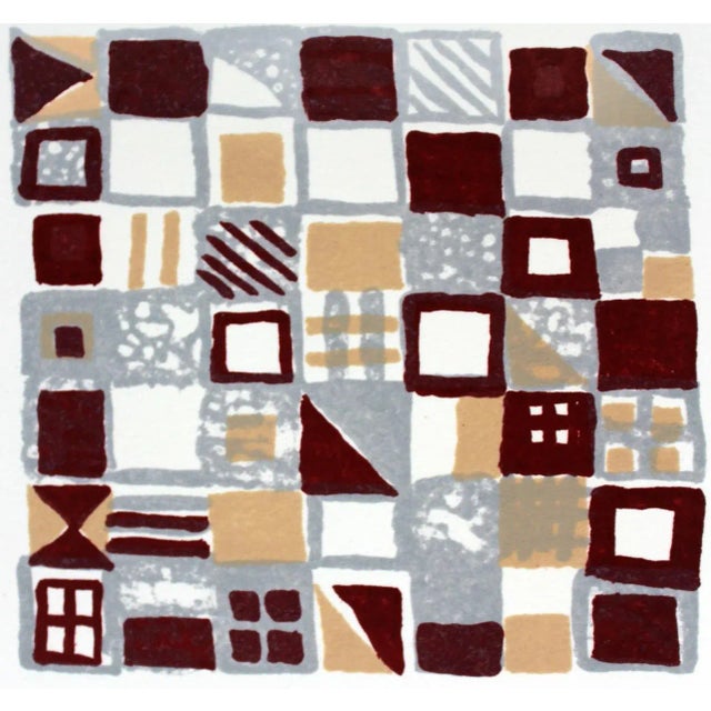 2000 - 2009 Sabine Pinkepank, Composition IV, Print on Paper, 2003 For Sale - Image 5 of 5