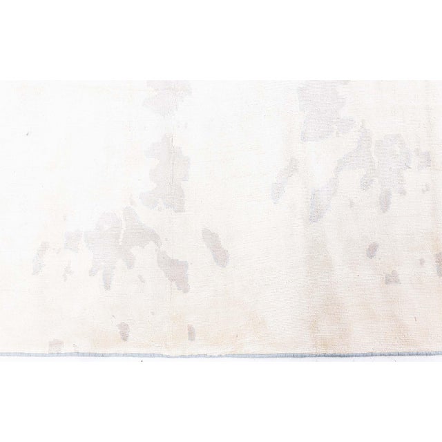 Hand-Knotted Modern Wool Rug with Soft Abstract Pattern by Doris Leslie Blau For Sale - Image 4 of 8