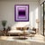 Abstract Contemporary Abstract Acrylic on Canvas "Extended Light (Cobalt Violet)" by Andy Harwood For Sale - Image 3 of 5