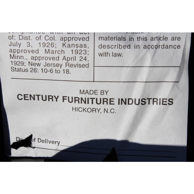 Century Furniture Mahogany Dining Room Chairs With Beacon Hill Upholstery—Set of 8 For Sale - Image 16 of 18