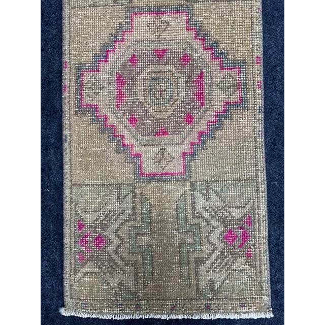 Contemporary Turkish Yastik Rug 1'5" x 3'1" For Sale - Image 3 of 5