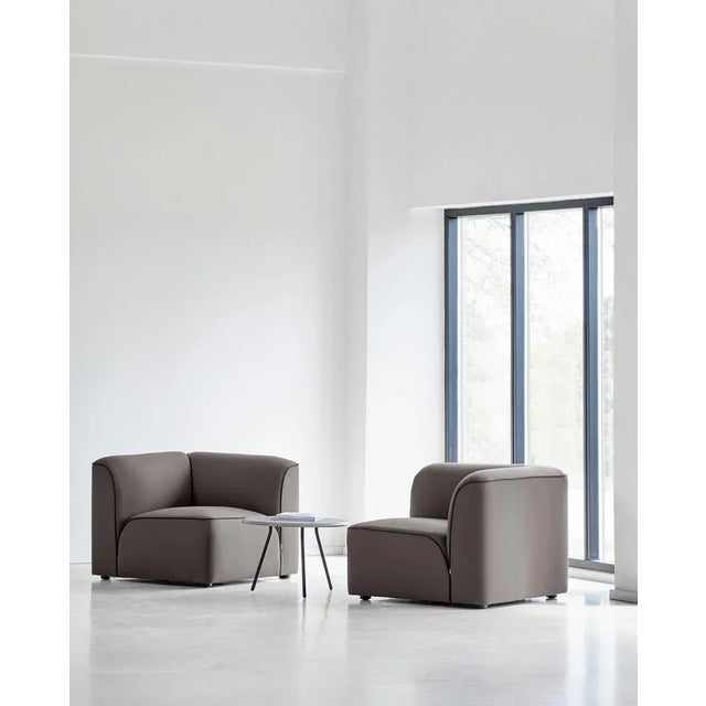 Wood Flora Middle Module 90 Seat by Yonoh For Sale - Image 7 of 10