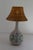 Ceramic Danish Modern Blue and Green Ceramic Table Lamp by Søholm, 1960s For Sale - Image 7 of 16