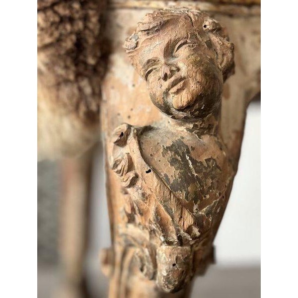 17th Century Italian Museo Di Roma Grand Salon Chair For Sale - Image 4 of 14