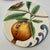 Green Ceramic Painted Fruit Dishes for Williams Sonoma Signed Set of 4 For Sale - Image 8 of 12