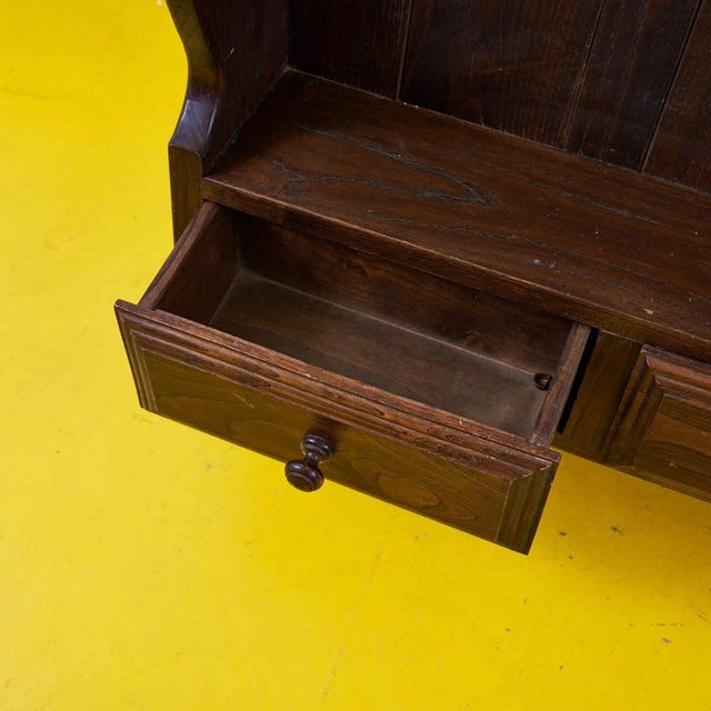 Vintage Wood Rifle Shelf For Sale - Image 4 of 7