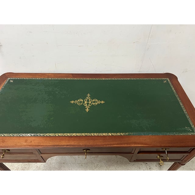 Louis XVI Style Mahogany Desk, 1900s For Sale - Image 14 of 17