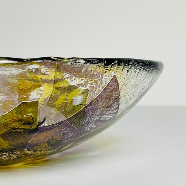 Vintage Italian Murano Glass Vase by La Murrina, 1980s For Sale - Image 11 of 13