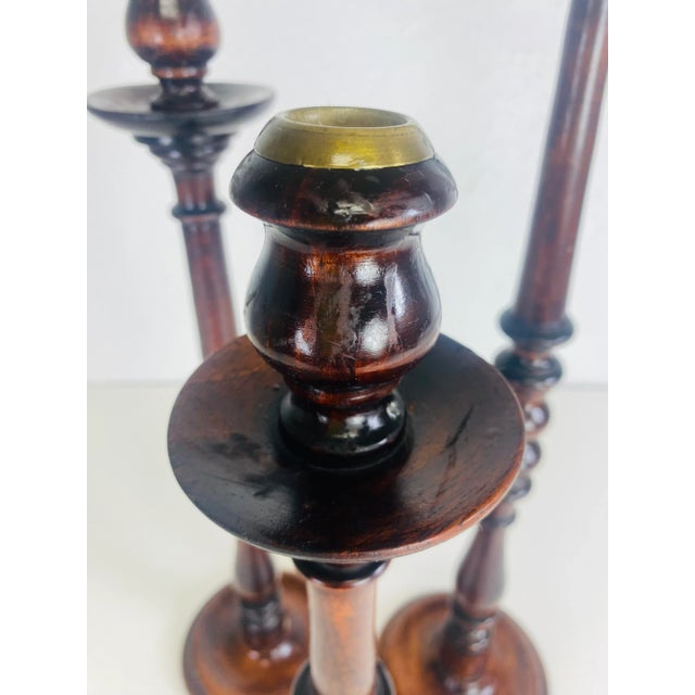 1960s Vintage Complementary Grouping of Candlesticks Bloomingdale’s Circa 1960 For Sale - Image 5 of 6