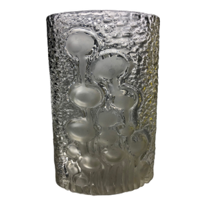 Mid Century Attributed to Oiva Toikka IIttala Scandinavian Abstract Mushroom Vase