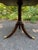 Vintage Ducan Phyfe Georgian Style Clover-Shaped Top Mahogany Pedestal Drum Side Table For Sale - Image 11 of 15