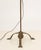Modern Vintage Arts and Crafts Style Bronzed Wrought Iron Lamp For Sale - Image 3 of 6