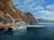 Oil Painting Ships on the Ferry Yuriy Suprunchuk For Sale