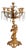 Louis XV Style Gilt Bronze Cupid Candelabrum For Sale