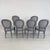 1960s French Louis XVI Dining Chairs – Set of 6 For Sale - Image 5 of 11