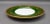 Vintage Aynsley England Imperial 193 Laurel Green Gold Dinner Plates- Set of 6 For Sale In Miami - Image 6 of 9