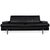 AK 644 3-Seater Sofa and Lounge Chairs in Black Leather from Rolf Benz, Set of 3 For Sale - Image 5 of 18
