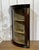 English Mahogany Corner Wall Display Cabinet, 1950s For Sale - Image 10 of 12