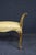 Italian Style Giltwood Vanity Bench With Carved Details For Sale - Image 4 of 11