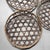 Brown Japanese Bamboo Zaru Drying Trays, 1930, Set of 5 For Sale - Image 8 of 13