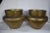 Vintage Syrian Brass Hand-Etched Cachepots - a Pair For Sale - Image 11 of 13