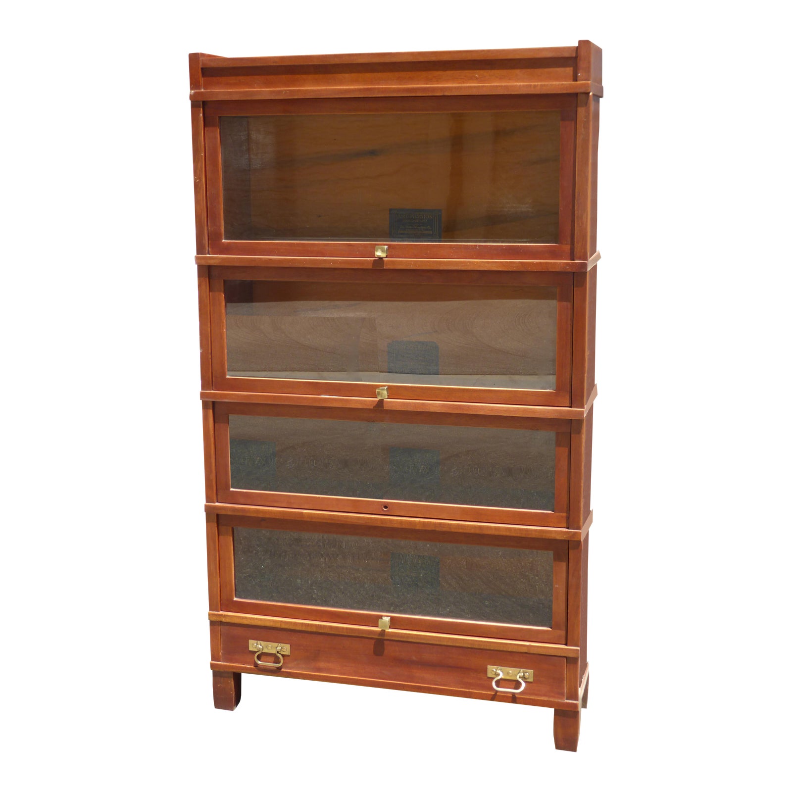 Vintage Globe Wernicke Co. Lawyers Barrister Bookcase Chairish