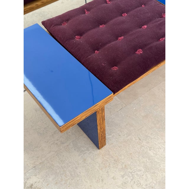 Striking and versatile, the Jaguatirica Bench stands out as a true statement piece, featuring a bold blue finish that...