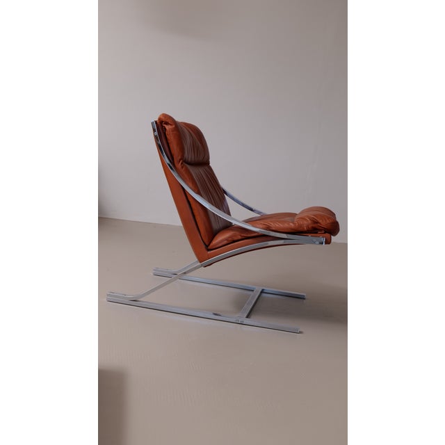 Zeta Armchair by Paul Tuttle for Strässle, Switzerland, 1970s, Set of 2 For Sale - Image 4 of 10