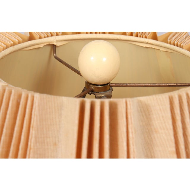 Mid 20th Century Sculptural Ceramic Table Lamps - A Pair For Sale - Image 5 of 10