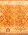 Solo Rugs Mogul, One-of-a-Kind Hand-Knotted Runner Rug - Orange, 2' 7" x 6' 6" For Sale - Image 4 of 8