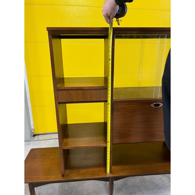 Vintage Mid Century Modern Room Divider Hutch For Sale - Image 10 of 10
