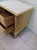 1970s Vintage Hollywood Regency Nightstand Two Drawer Yellow Color For Sale - Image 5 of 9