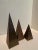 Mid-Century Modern Brass Triangular Obelisks - Set of 3 For Sale In Los Angeles - Image 6 of 11