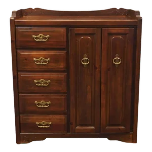 Bassett Furniture Forest Pine Collection Rustin Americana Door Chest 2281-263