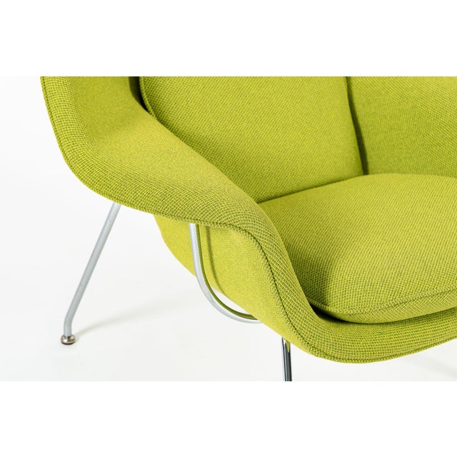 Early Restored Mid Century Green Womb Lounge Chair by Saarinen for Knoll, Multiples/Custom Available For Sale - Image 10 of 15