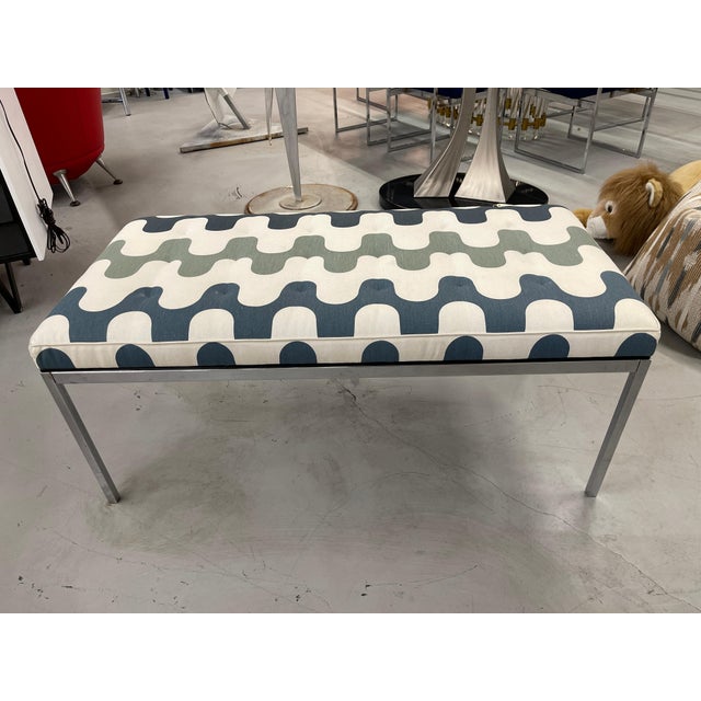Vintage Florence Knoll Bench For Sale - Image 4 of 12