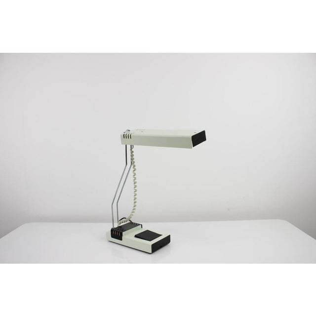 Made in Czechoslovakia - made of metal, color is light green - polished - Fully functional - has some signs of use - good,...