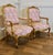 Gold Set of French Napoleon III Gilt Salon Chairs For Sale - Image 8 of 11