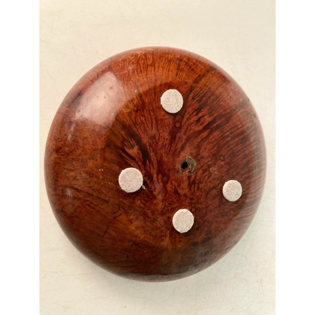 1960s Mid Century Redwood Burl Nut For Sale - Image 5 of 11