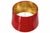 This custom hand-lacquered lampshade features a high-gloss hardback exterior and a gold ponyhair-lined interior that casts...