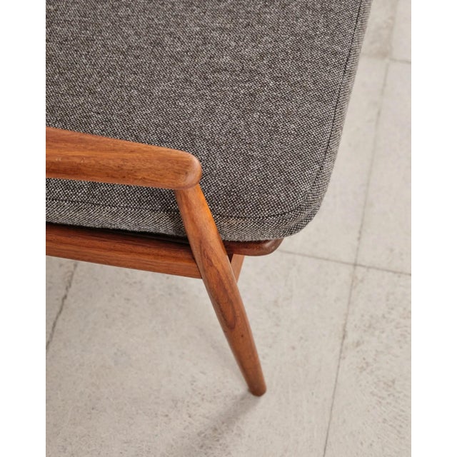 Teak Sofa with Cane Webbing, 400 Series by Hartmut Lohmeyer for Wilkhahn, Germany, 1960s For Sale - Image 18 of 18