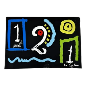Mid 20th Century Jean Cocteau & Raymond Moretti Print